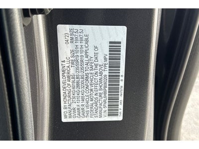 2023 Honda Odyssey Touring