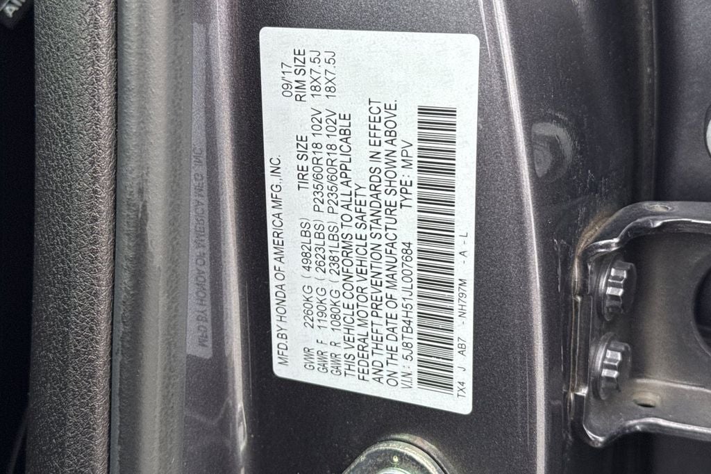 2018 Acura RDX Technology Package