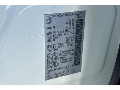 2023 INFINITI QX60 LUXE AWD