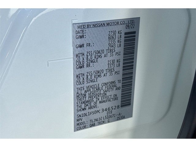 2023 INFINITI QX60 LUXE AWD