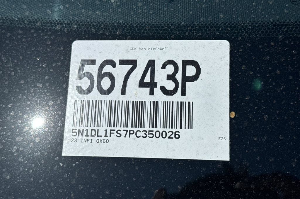 2023 INFINITI QX60 LUXE AWD