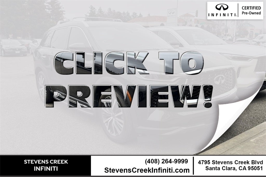 2023 INFINITI QX60 SENSORY AWD