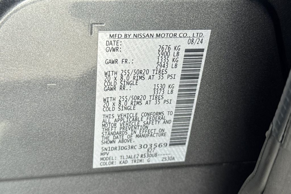 2024 Nissan Pathfinder Platinum