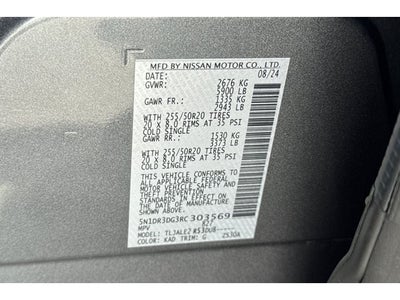 2024 Nissan Pathfinder Platinum