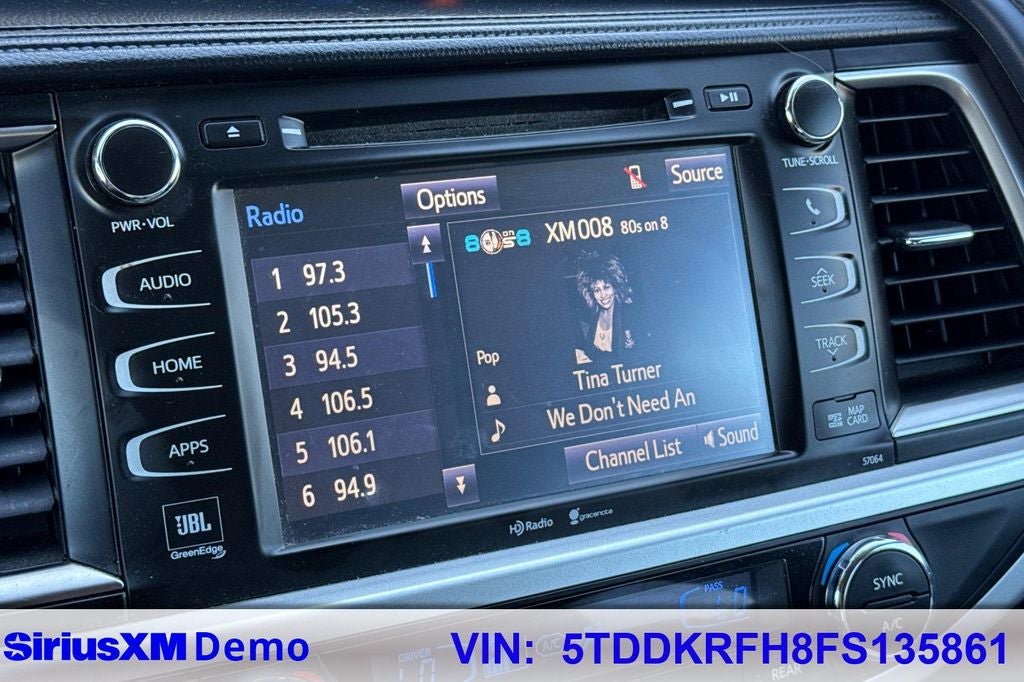 2015 Toyota Highlander Base