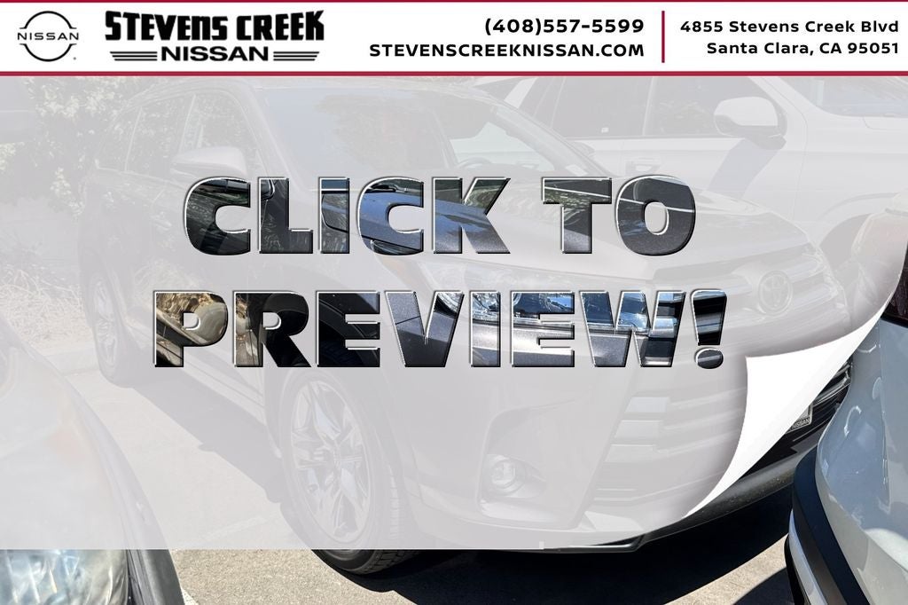 2019 Toyota Highlander Limited Platinum