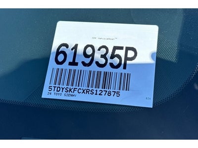 2024 Toyota Sienna XLE 7 Passenger