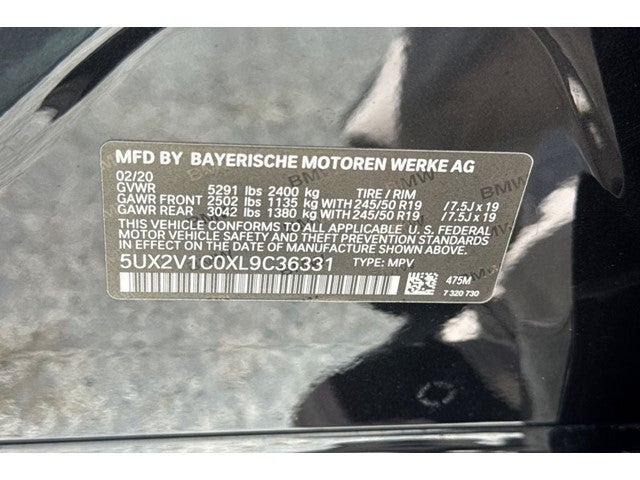 2020 BMW X4 xDrive30i