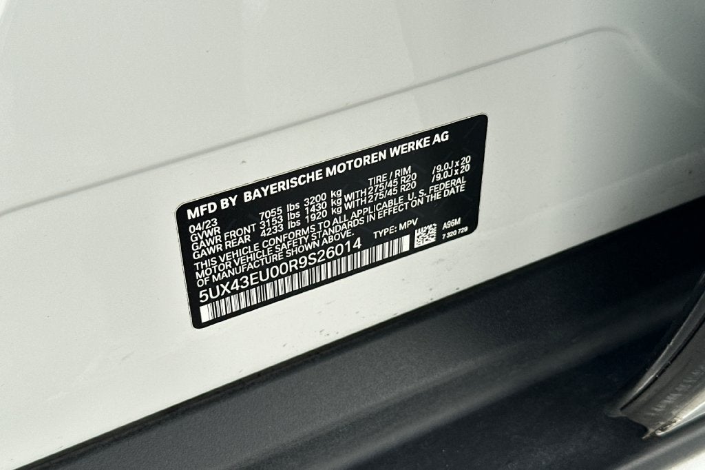 2024 BMW X5 xDrive50e