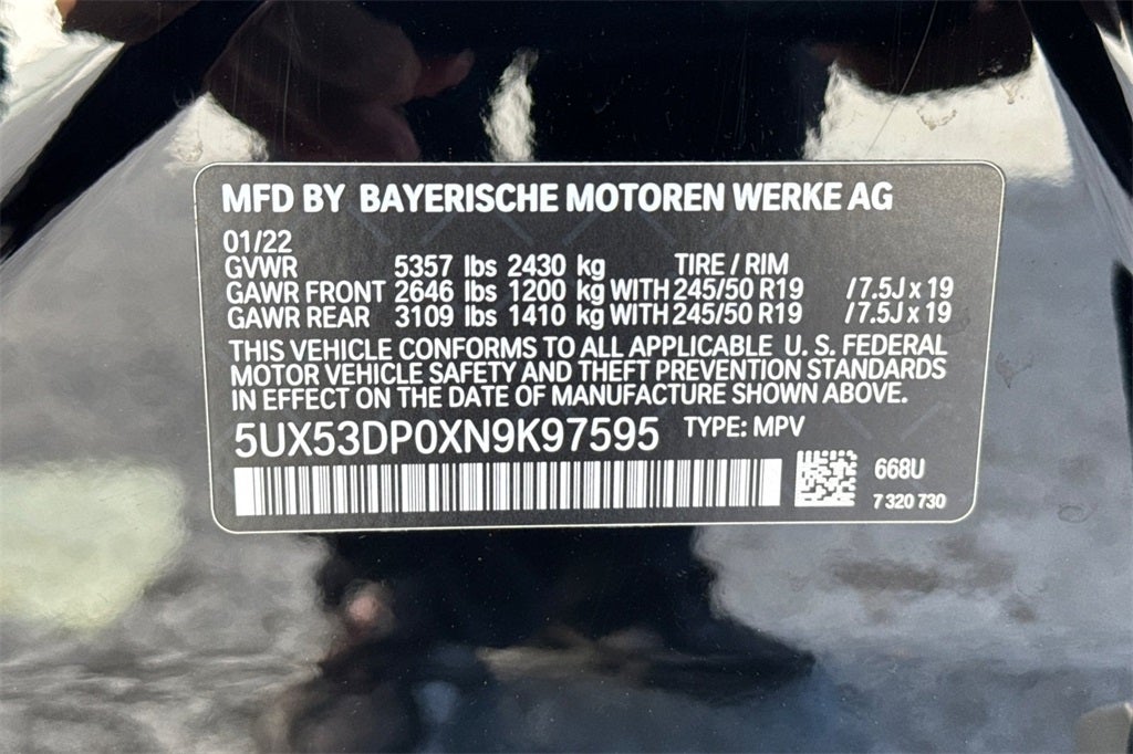 2022 BMW X3 xDrive30i