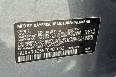 2015 BMW X5 xDrive35i