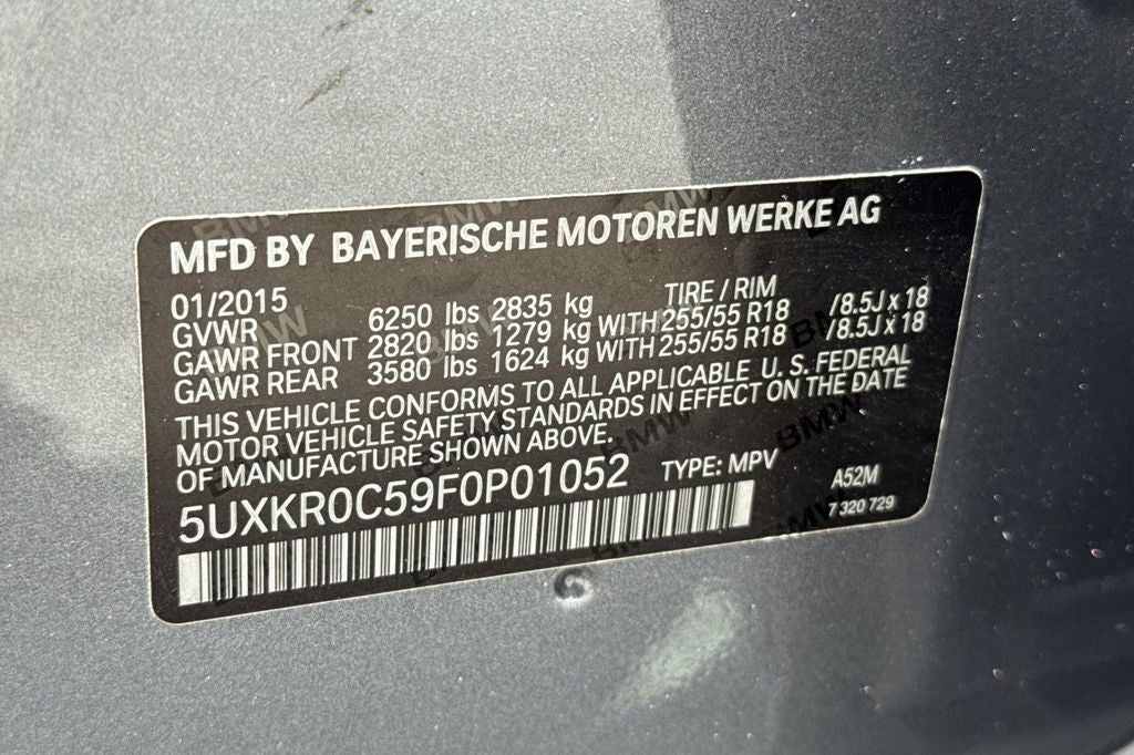 2015 BMW X5 xDrive35i
