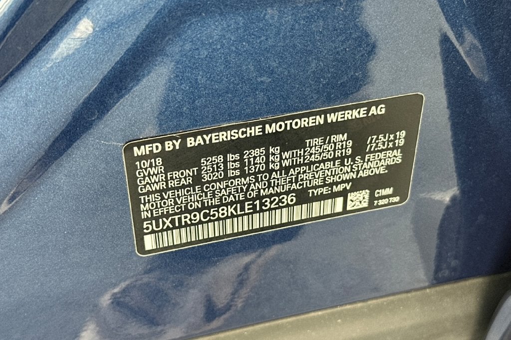 2019 BMW X3 xDrive30i
