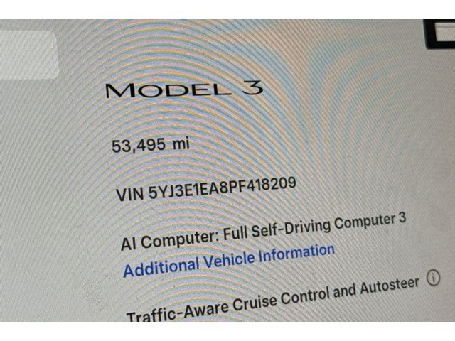 2023 Tesla Model 3 .