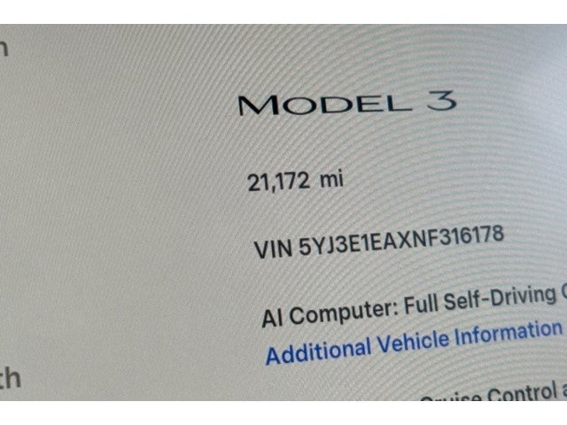 2022 Tesla Model 3 Base