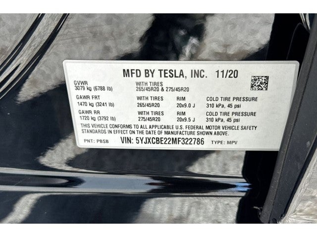 2021 Tesla Model X Long Range
