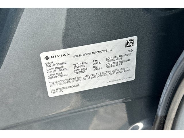2025 Rivian R1S Adventure Dual Motor Standard Pack