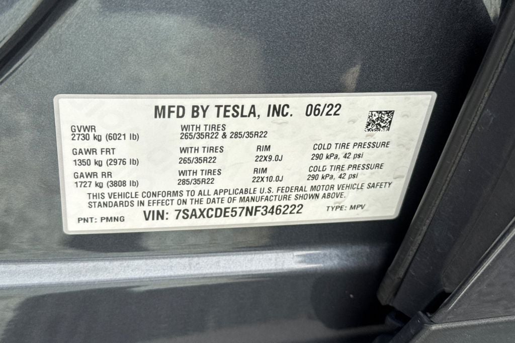 2022 Tesla Model X Base