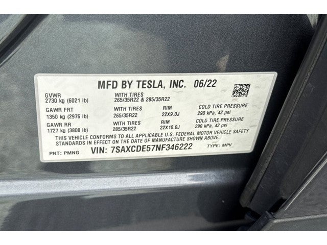 2022 Tesla Model X Base