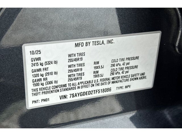2026 Tesla Model Y Premium