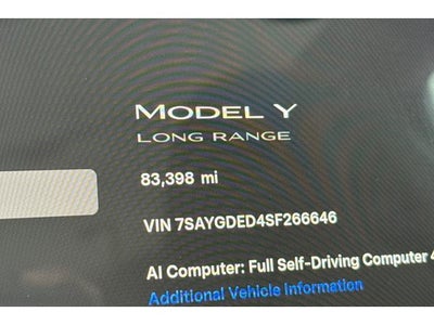 2025 Tesla Model Y Long Range