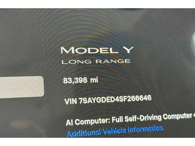 2025 Tesla Model Y Long Range
