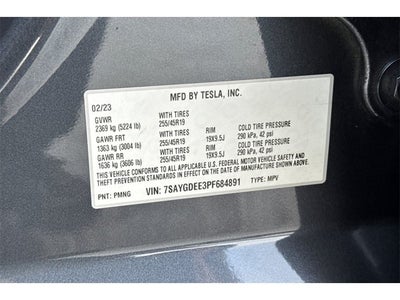 2023 Tesla Model Y Long Range