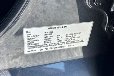 2023 Tesla Model Y Long Range Hardware 4 (HW4)