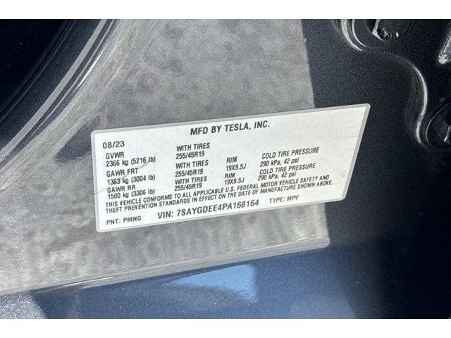 2023 Tesla Model Y Long Range Hardware 4 (HW4)