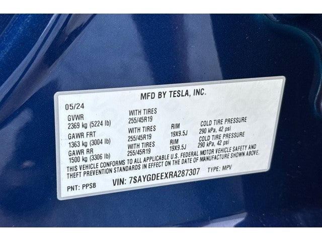 2024 Tesla Model Y Long Range