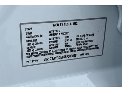 2025 Tesla Model Y Performance