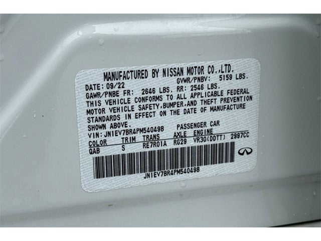 2023 INFINITI Q50 LUXE AWD