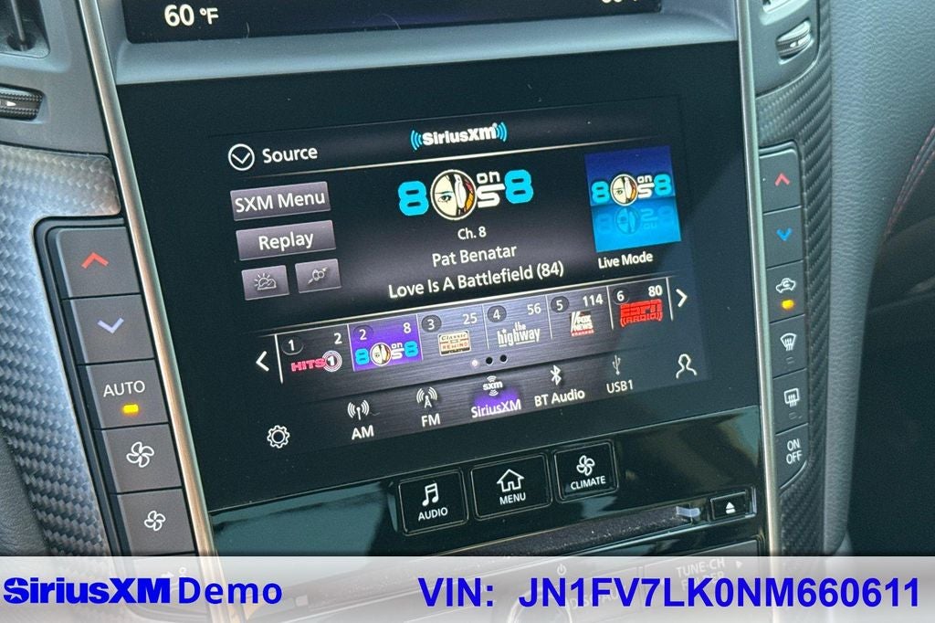 2022 INFINITI Q60 RED SPORT 400 RWD