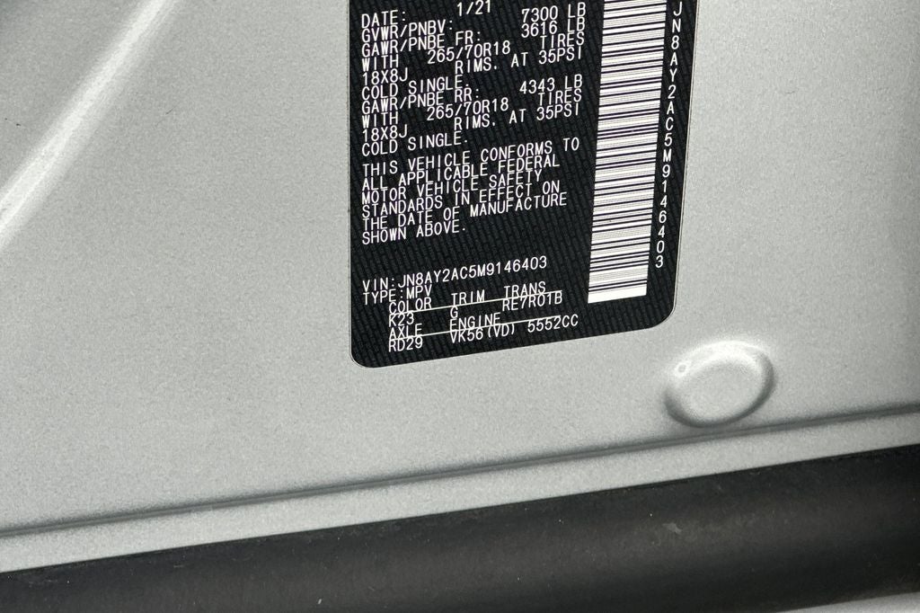 2021 Nissan Armada SV