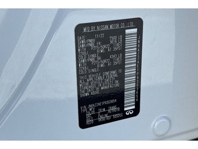 2023 INFINITI QX80 PREMIUM SELECT 4WD