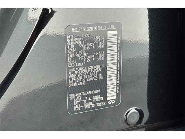 2024 INFINITI QX80 PREMIUM SELECT 4WD