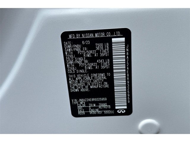 2024 INFINITI QX80 PREMIUM SELECT 4WD