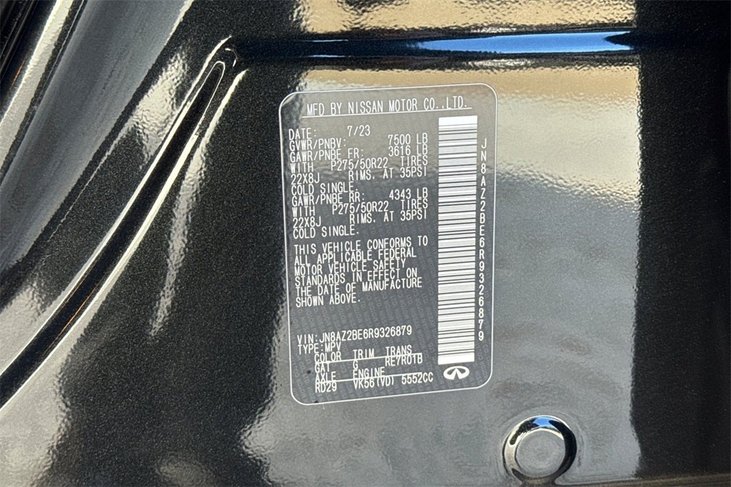 2024 INFINITI QX80 SENSORY 4WD