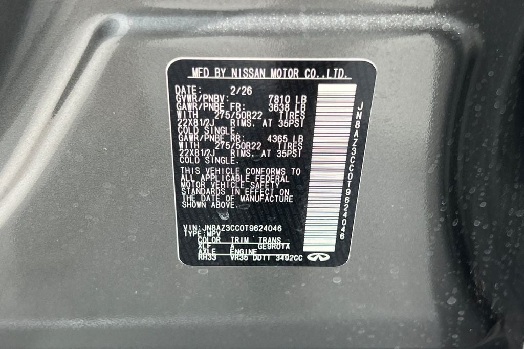 2026 INFINITI QX80 Autograph 4WD