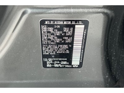 2026 INFINITI QX80 Autograph 4WD