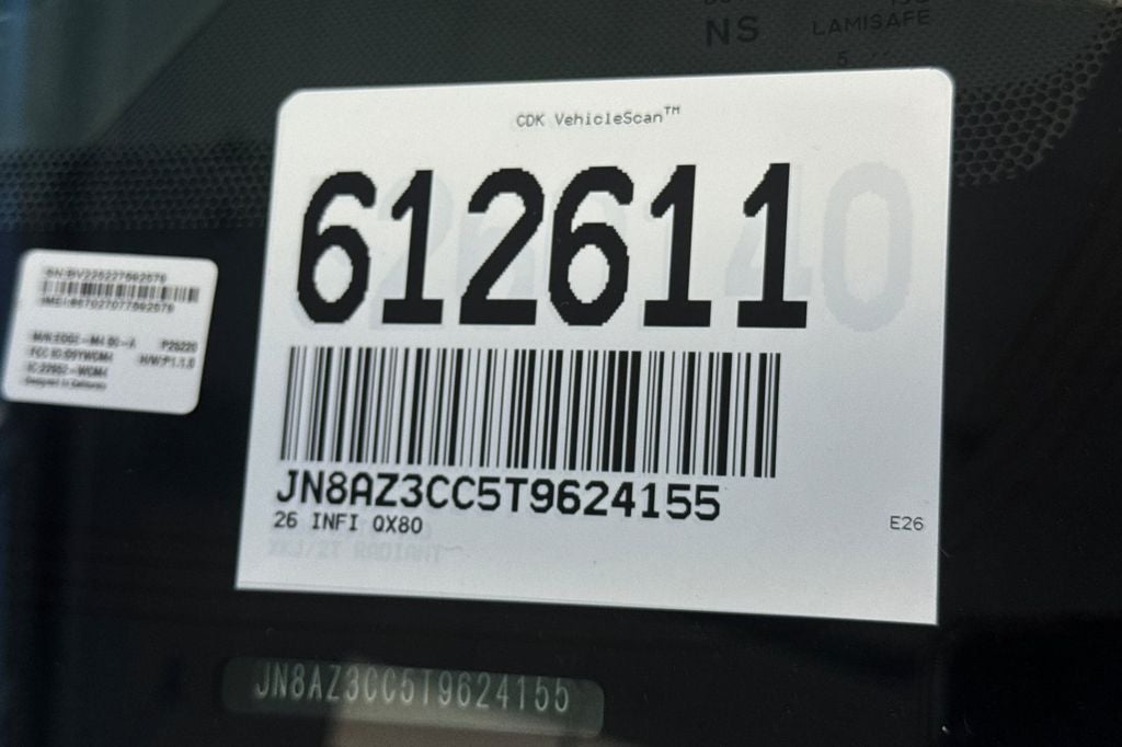 2026 INFINITI QX80 Autograph 4WD