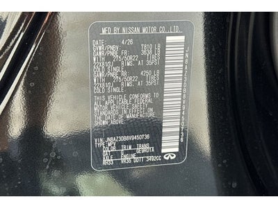 2027 INFINITI QX80 Sport 4WD