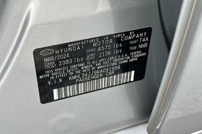 2024 Hyundai Sonata Hybrid SEL
