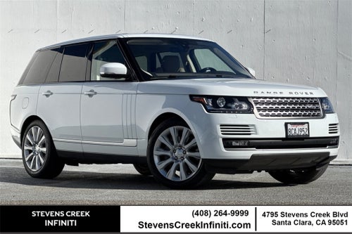 2017 Land Rover Range Rover 5.0L V8 Supercharged
