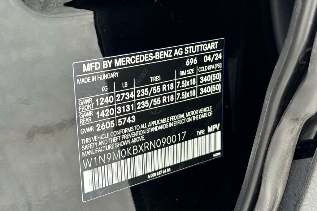 2024 Mercedes-Benz EQB 300 4MATIC®