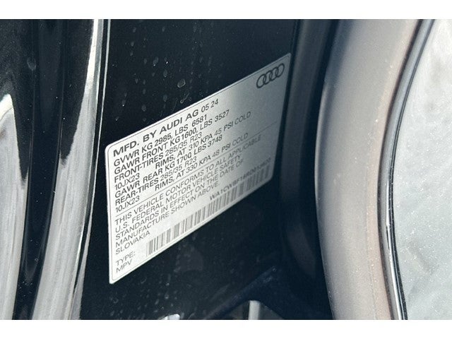 2024 Audi SQ8 4.0T Prestige quattro