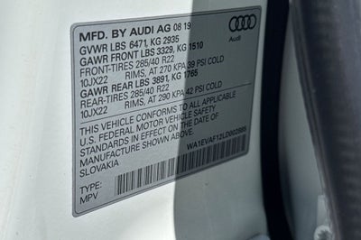 2020 Audi Q8 55 Premium Plus quattro
