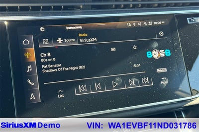 2022 Audi Q8 55 Premium Plus quattro