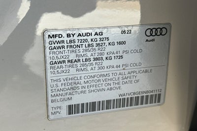 2022 Audi e-tron S Prestige quattro