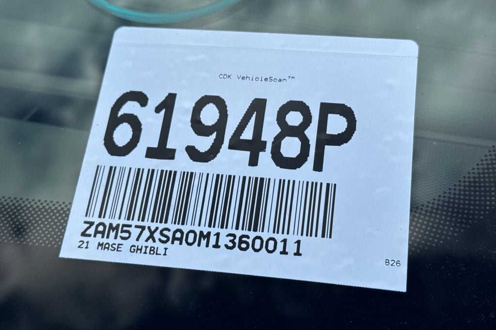 2021 Maserati Ghibli Base